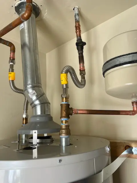 Water heater installation and plumbing repair in Mountaindale